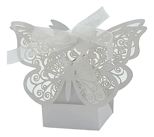 Pequeñas Cajas De Caramelos Con Forma De Mariposa Para Bauti