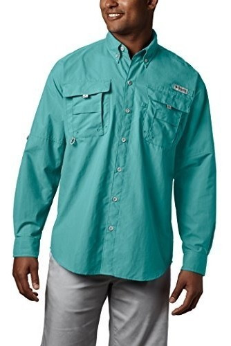 Columbia Mens Pfg Bahama Ii Camisa De Manga Larga Transpirab