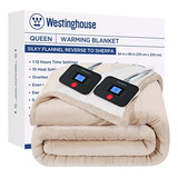 Manta Eléctrica Westinghouse Reversible 84x90 Queen Size