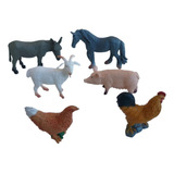 Set De 6 Mini Animales - Varios Modelos