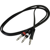 Cable Rockcable Rcl20922 Plug Stereo A 2 Plug Mono 1,5m