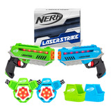 Nerf Laser Strike - Paquete Completo De Juego De Etiqueta La