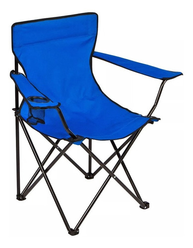 Sillon Silla Plegable Director Camping Porta Vaso Y Bolso