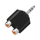 Adaptador 3.5mm Stereo Plug To 2 Rca Jack Converter