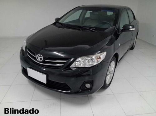 BLINDADO TOYOTA COROLLA ALTIS 2.0 FLEX 2012 PRETO NIVEL 3A