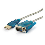 Cabo Conversor Usb 2.0 Serial Rs232 Db9 9 Pinos Adaptador