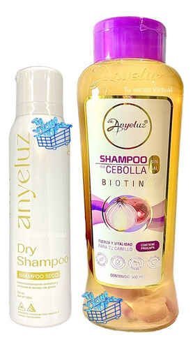 Shampoo Seco + Cebolla Anyeluz