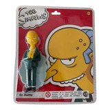 Colección Los Simpsons Señor Burns Muñeco Y Revista Nuevo