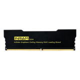 Memoria Ram Inram Ddr4 Gamer 8gb 2666mhz Para Pc, Negro