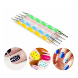 Set Puntero 5 Un. Nail Art Profesional Para Manicure Uñas