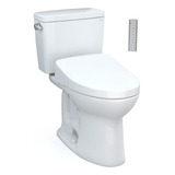 Toto Drake Washlet+ Mw7763046ceg01 - Inodoro Alargado De Dos