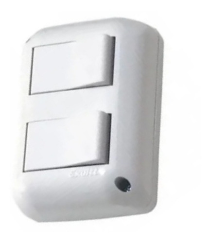 Llave 2 Interruptores Exterior Interruptor Doble