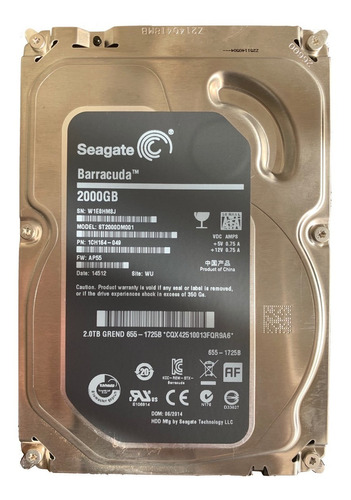 Disco Rígido Apple Seagate 2tb