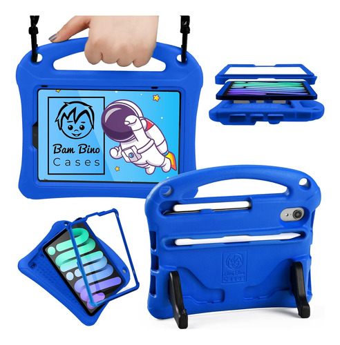 Funda Para iPad Mini 6 Bam Bino Cases Color Azul