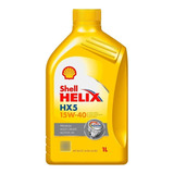 Aceite Mineral 15w40 Shell Helix Hx5 1 Litro