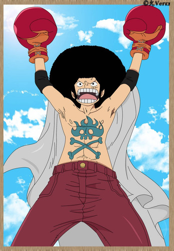 Cosplay Luffy One Piece Versión Afro Power 