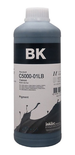 Tinta Marca Inktec C5000 Pigmentada Compatible Con Canon 1 L