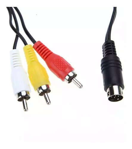 Cable 9 Pin Minidin Para Audio Video Sega Génesis 2, 3