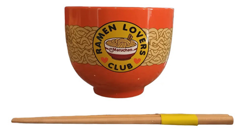 Set De Tazón De 500ml Y Chopsticks Maruchan Ramen Noodle Imp