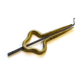 Berimbau De Boca Jaw Harp Nepalês - Latão Trevo