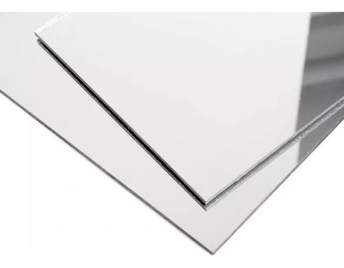 Acrilico Espejo Color Plata Lamina De 60 X 90 Cm