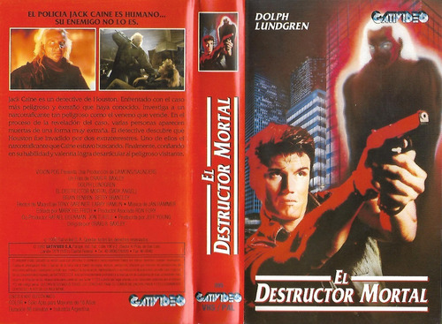 El Destructor Mortal Vhs Dolph Lundgren Matthias Hues