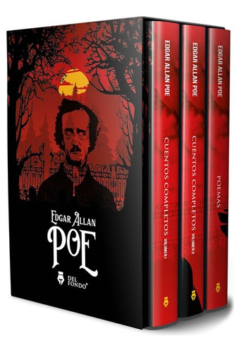 Colección Cuentos Y Poemas Completos Edgar Allan Poe En Caja