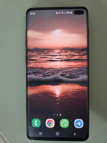 Celular Galaxy S10+ 128 Gb Preto