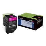 Lexmark 70c10m0 Magenta Del Programa De Devolución De Tóner