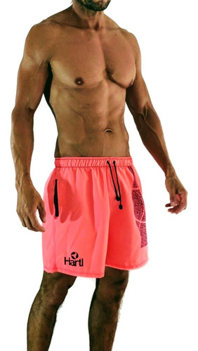 Id473 Hartl Pantalon Corto Short Fitness Running Traje Baño