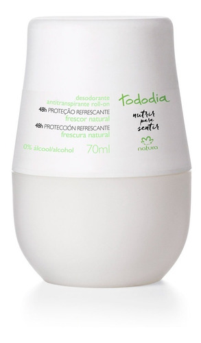 Desodorante Tododia Frescura Natural Na - mL a $281