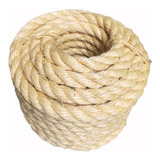 Corda De Sisal 20mm 30 M Artes Decoração Alta Qualidade Top