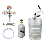 Kit Extração Chopp Ball Lock Direto Do Barril Cervejeiro