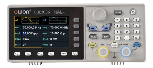 Osciloscopio De Almacenamiento Digital Owon Dge2035 Mini De