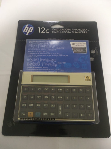 Calculadora Hp 12c Nova Lacrada Original Garantia Nacional