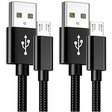 Cable Glnoblecable Usb A Micro Usb 10 Pies 2 Pzs -negro