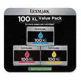 Lexmark 100xl Color De Alta Del Programa De Devolución De Pr