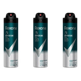 Desodorante Aero Rexona 150ml Masc Sem Perfume-kit C/3un