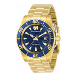 Reloj Hombre Technomarine Tm-219074 Automático Pulso Dorado 