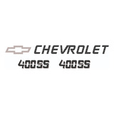 Pack 3 Pzs Calcas Chevrolet 400ss 115 X 9.4 Cm Y 35 X 10 Cm