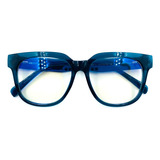 Montura Gafas Marco Filtro Bloqueo Azul Descanso Uv 420 Tr90