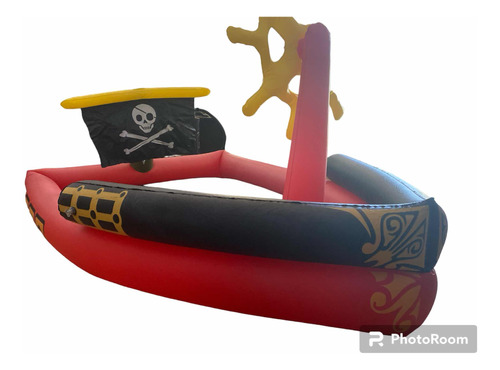 Pileta Pelotero Inflable Barco Pirata Bestway En Buen Estado