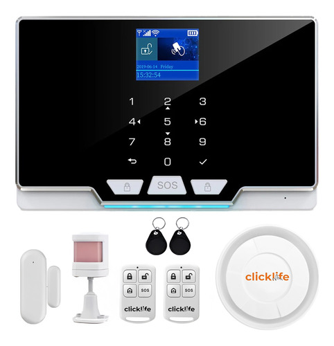 Kit Alarma Para Casa O Negocio Gsm Wifi Inalambrico Touch Ap