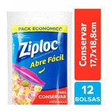 Pack X 3 Unid Bolsa  Conse Med 12 Un Ziploc Bolsas