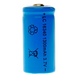 Pila Bateria 16340 (cr123a) Recargable 1300mah 3.7v