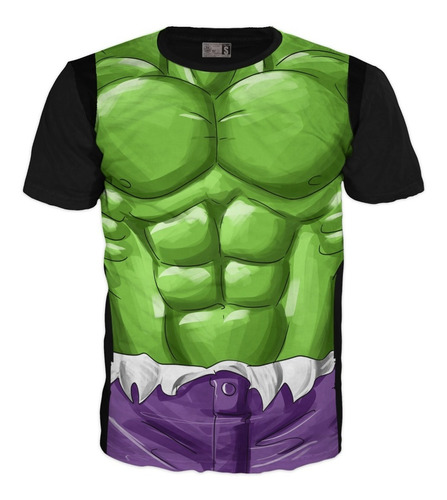 Camiseta Vengadores Musculosa Hulk Exclusiva Premium