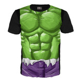 Camiseta Vengadores Musculosa Hulk Exclusiva Premium