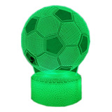 Luz Nocturna 3d De Regalos De Fútbol Para Niños, Ilusión De