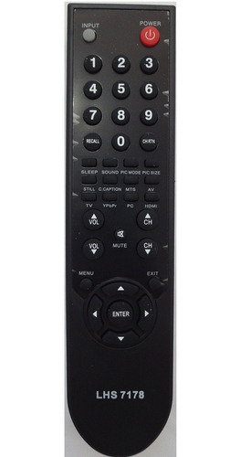 Controle Tv Semp Toshiba Ct6340 Ct 6350 Lhs7178