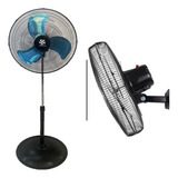 Ventilador Abanico 20 Pulgadas Metalico Potente Negro